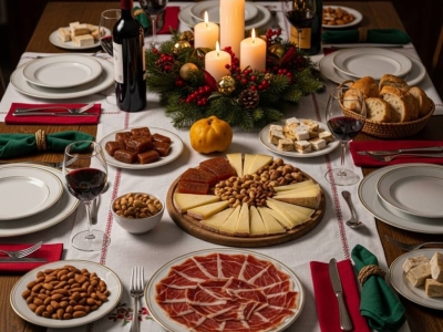 Cómo montar una mesa navideña al estilo español (estés donde estés)